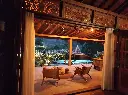 Evening ambiance with pool.webp